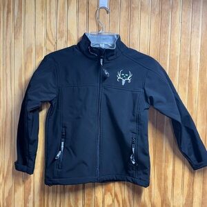 Bone Collector Black Jacket, kids medium